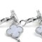 Magic Alhambra White Gold Earrings from Van Cleef & Arpels, Set of 2, Image 8