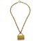 Bag Chain Pendant Necklace in Gold from Chanel 1