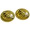 Button Earrings in Gold from Chanel, Set of 2, Image 3