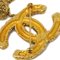 Broche con flecos en dorado de Chanel, Imagen 3