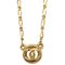 Collar con colgante medallón de oro de Chanel, Imagen 1