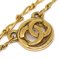 Halskette mit Medaillon-Anhänger aus Gold von Chanel 3