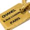 Plate Brooch Pin in Gold from Chanel 3