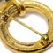 Plate Brooch Pin in Gold from Chanel, Image 4