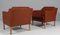 Lounge Chair Model 2321 in Cognac Full Grain attributed to Børge Mogensen for Fredericia, 1960s, Image 6