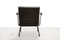 Gispen 1401 Armlehnstuhl von Wim Rietveld aus Grünem Leder, 1960er 4