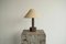 Lámpara de mesa Wabi Sabi de bambú y ratán, años 50, Imagen 9