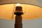 Lámpara de mesa Wabi Sabi de bambú y ratán, años 50, Imagen 8