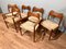 Mid-Century Danish Dining Chairs in Teak by Mogens Kold Arne, 1960s, Set of 6 2