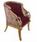 Empire Armchairs Tub Seat Swan Arms, Set of 2 3