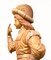 Estatuas de niño de página renacentistas italianas Fayre medieval, años 20. Juego de 2, Imagen 5