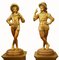 Estatuas de niño de página renacentistas italianas Fayre medieval, años 20. Juego de 2, Imagen 17