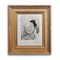 Sarah Bernhardt, Etching, 1896, Framed, Image 1