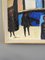 Figures by the Harbour, Painting, 1950s, Framed 6