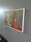 Figures in Hats, Oil Painting, 1950s, Framed 7