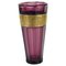 Art Deco Amethyst Crystal Glass Vase by Ludwig Moser, 1920s, Image 1