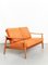 Teak Model Fd164 Two-Seater Couch by Arne Vodder for France & Søn/France & Daverkosen 2