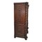 Spanish Carved Salominic Bookcase with Doors 7