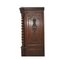Spanish Carved Salominic Bookcase with Doors, Image 6