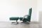 German Model 418 Torino BMP Lounge Chair and Ottoman from Rolf Benz, 1980s, Set of 2 3