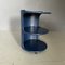 Italian Storage Table in Blue Lacquered Fibreglass with Wheels, 1980s 3