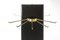 Wood and Black Lacquered Brass Swivel Coat Rack, 1960s 4