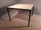 Vintage Square Coffee Table in Iron and White Marble by Osvaldo Borsani for Tecno, 1950s, Image 1