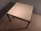 Tavolino da caffè vintage quadrato in ferro e marmo bianco di Osvaldo Borsani per Tecno, anni '50, Immagine 4