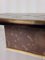 Brutalist Bronze and Stone Coffee Table, 1970s 4