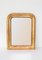 Specchio antico Luigi Filippo in oro, Francia, Immagine 1