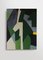Bodasca, Composition in Green after De Stael, Acrylic Painting 1
