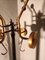 Vintage Coat Hanger in Brass and Iron, 1950s, Image 6