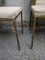 Vintage Chairs in Bamboo-Worked Iron, 1980s, Set of 4, Image 3