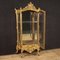 19th Century Rocaille Gilded Showcase, 1870s, Image 6