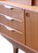 Vintage Teak Cabinet with Bar, 1960s 13