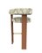 Collector Modern Cassette Bar Chair in Alabaster Fabric and Smoked Oak by Alter Ego, Image 2