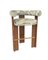Collector Modern Cassette Bar Chair in Alabaster Fabric and Smoked Oak by Alter Ego, Image 3