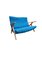 Zwei-Sitzer Sofa aus Antonio Gorgone Holz, 1950er 1