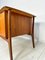 Mid-Century Danish Bow Front Teak Writing Desk by Svend Aage Madsen for H.P. Hansen, 1960s 5