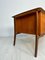 Mid-Century Danish Bow Front Teak Writing Desk by Svend Aage Madsen for H.P. Hansen, 1960s, Image 2