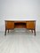 Mid-Century Danish Bow Front Teak Writing Desk by Svend Aage Madsen for H.P. Hansen, 1960s, Image 15