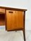 Mid-Century Danish Bow Front Teak Writing Desk by Svend Aage Madsen for H.P. Hansen, 1960s 6