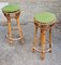 Stools in Rattan, 1950s, Set of 2 2