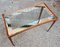 Vintage Coffee Table in Wood with Mirrored Band by Paolo Buffa, 1940s 2