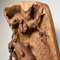 Oso de madera con cachorros Mid-Century, Japón, años 50, Imagen 10