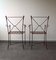 Provençal Style Wrought Iron Armchairs, 1970s, Set of 2 3