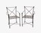 Provençal Style Wrought Iron Armchairs, 1970s, Set of 2 1