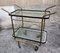 Vintage Bar Trolley in Iron Brass, 1950s, Image 1