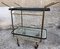 Vintage Bar Trolley in Iron Brass, 1950s, Image 2