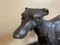 Art Deco Greyhound Hund aus Marmor, 1920er 7